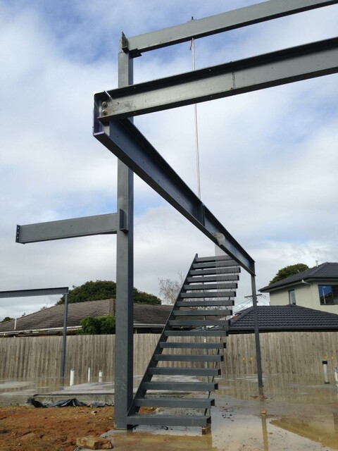 Staircase in Construction